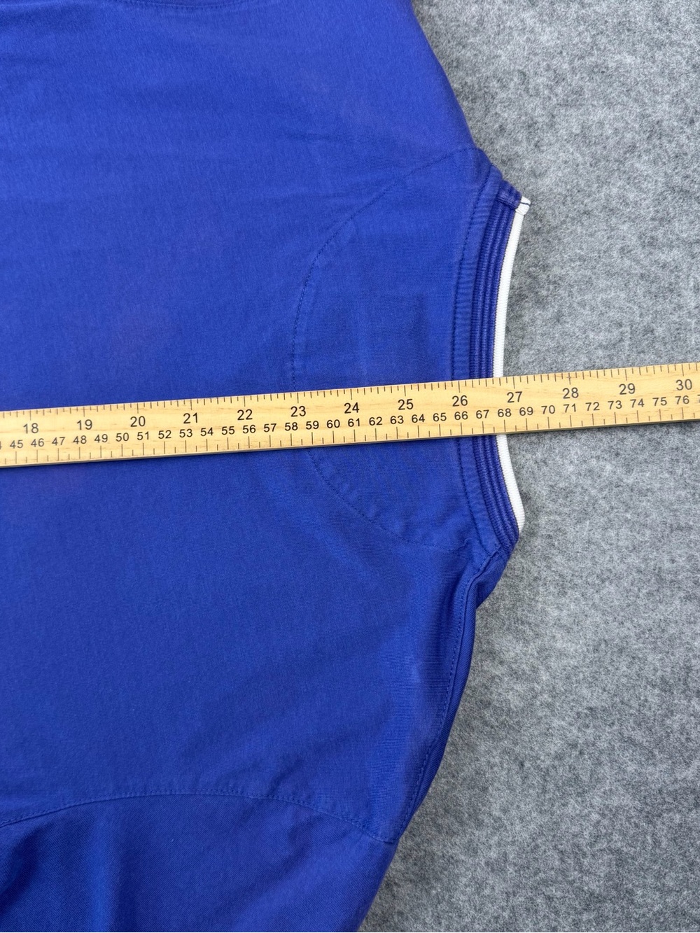 Ted Baker Slim Fit Crew Neck T‑Shirt Men’s 3 M Blue Contrast Trim – Flawed - Picture 6 of 7